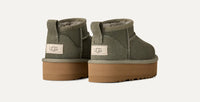 Cizme Classic Ultra Mini Platform 1157791K-MSG verde EU 31 - EU 37