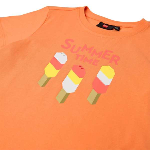 Image of Tricou portocaliu Lego Lwtano 312 3 - 8 Ani - 2