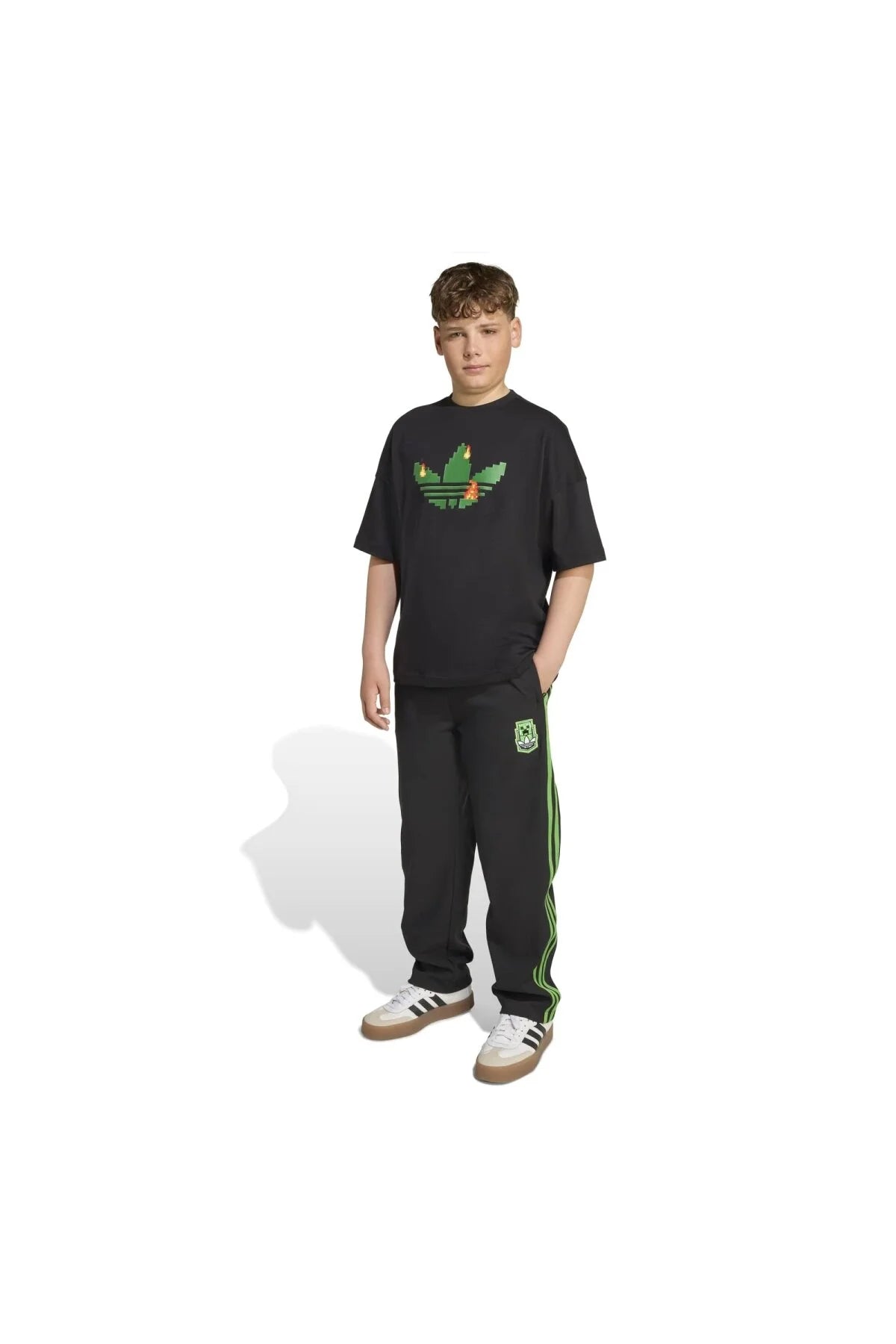 Tricou Adidas X Minecraft T-Shirt Kids 8 - 12 Ani