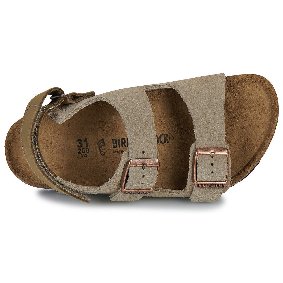 Sandale Birkenstock Milano AS Kids Suede Leather EU 25 - EU 34