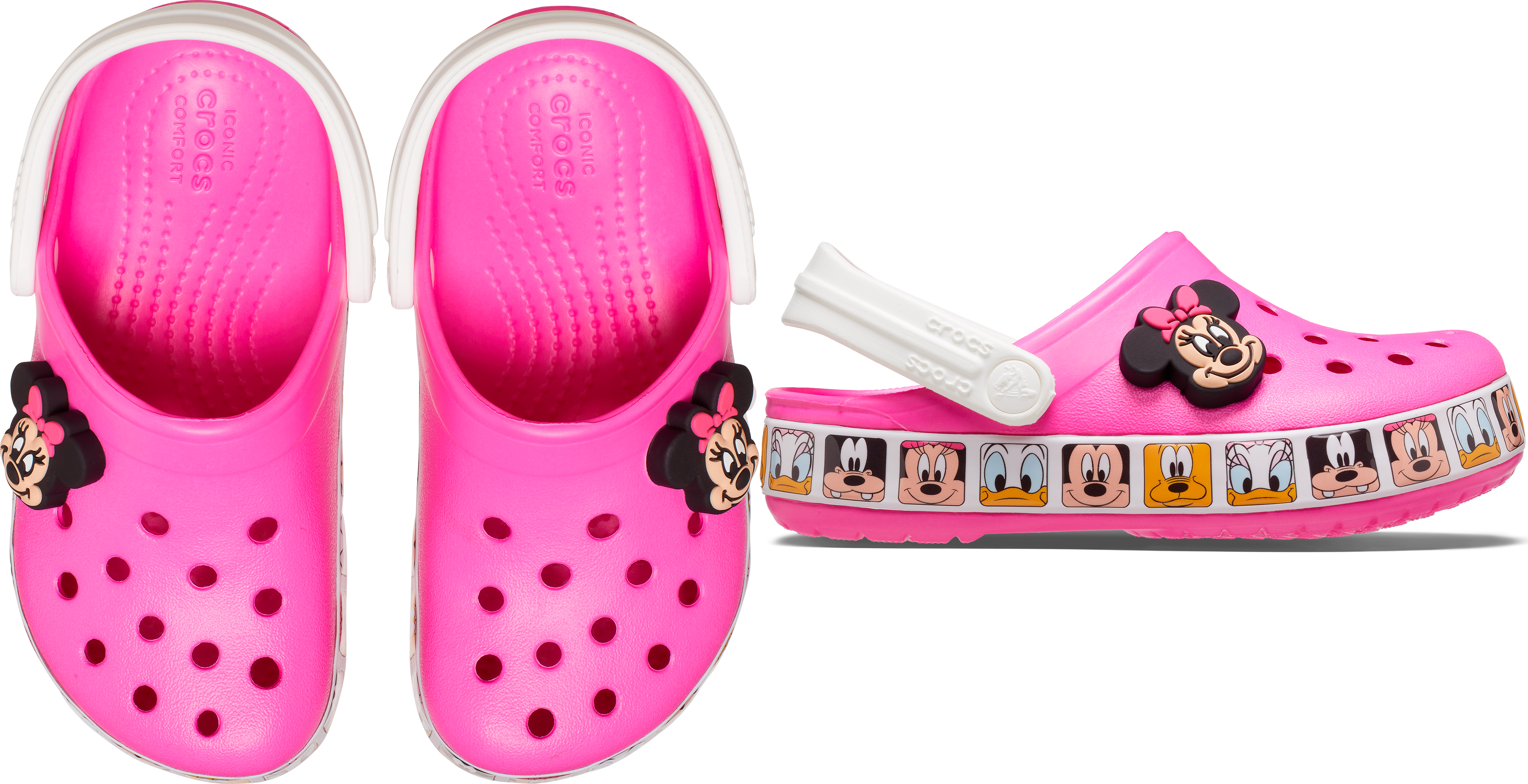 Slapi Crocs Minnie Mouse Band EU 20- EU 26