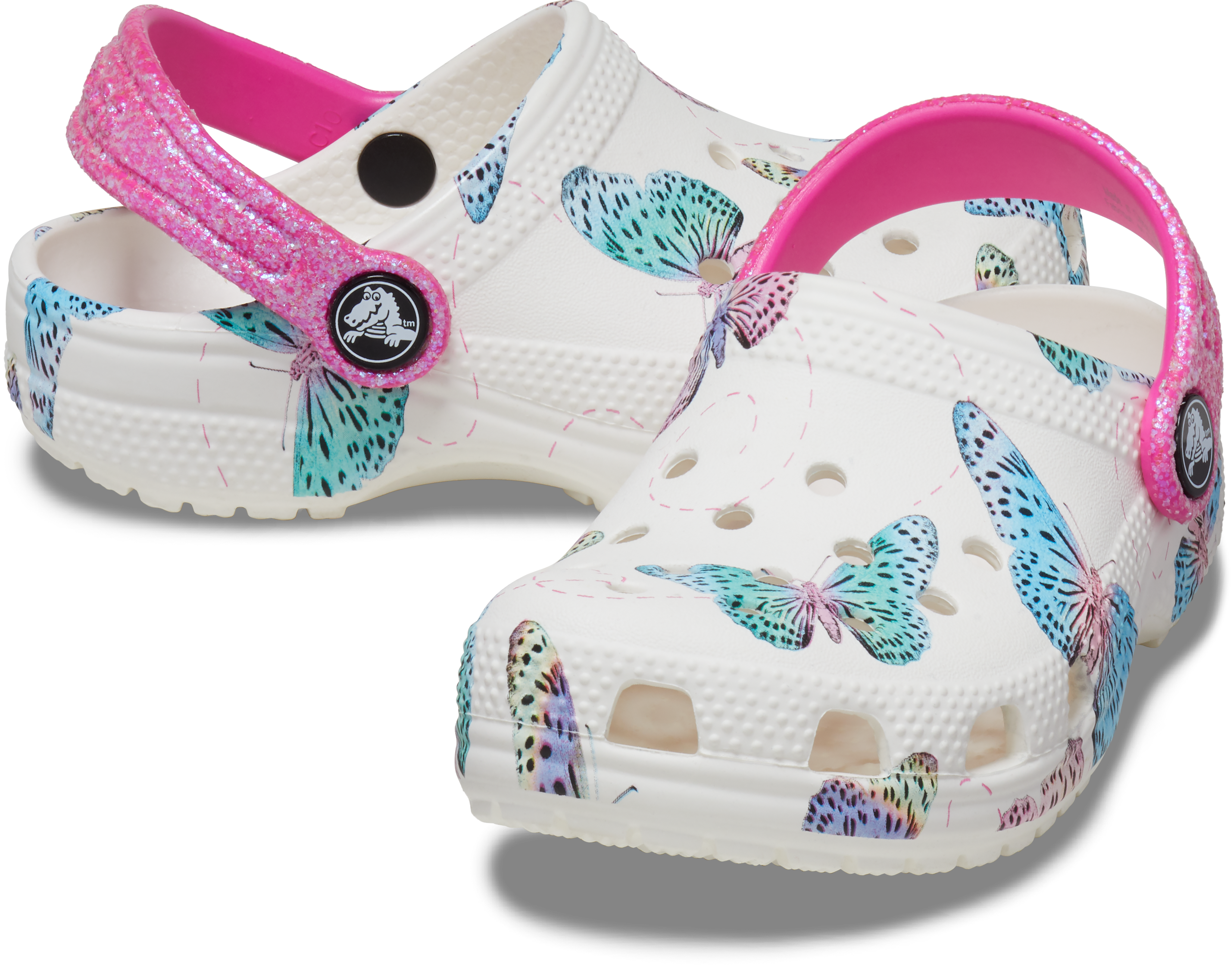 Slapi Crocs Classic Butterfly Clog T EU 22- EU 28