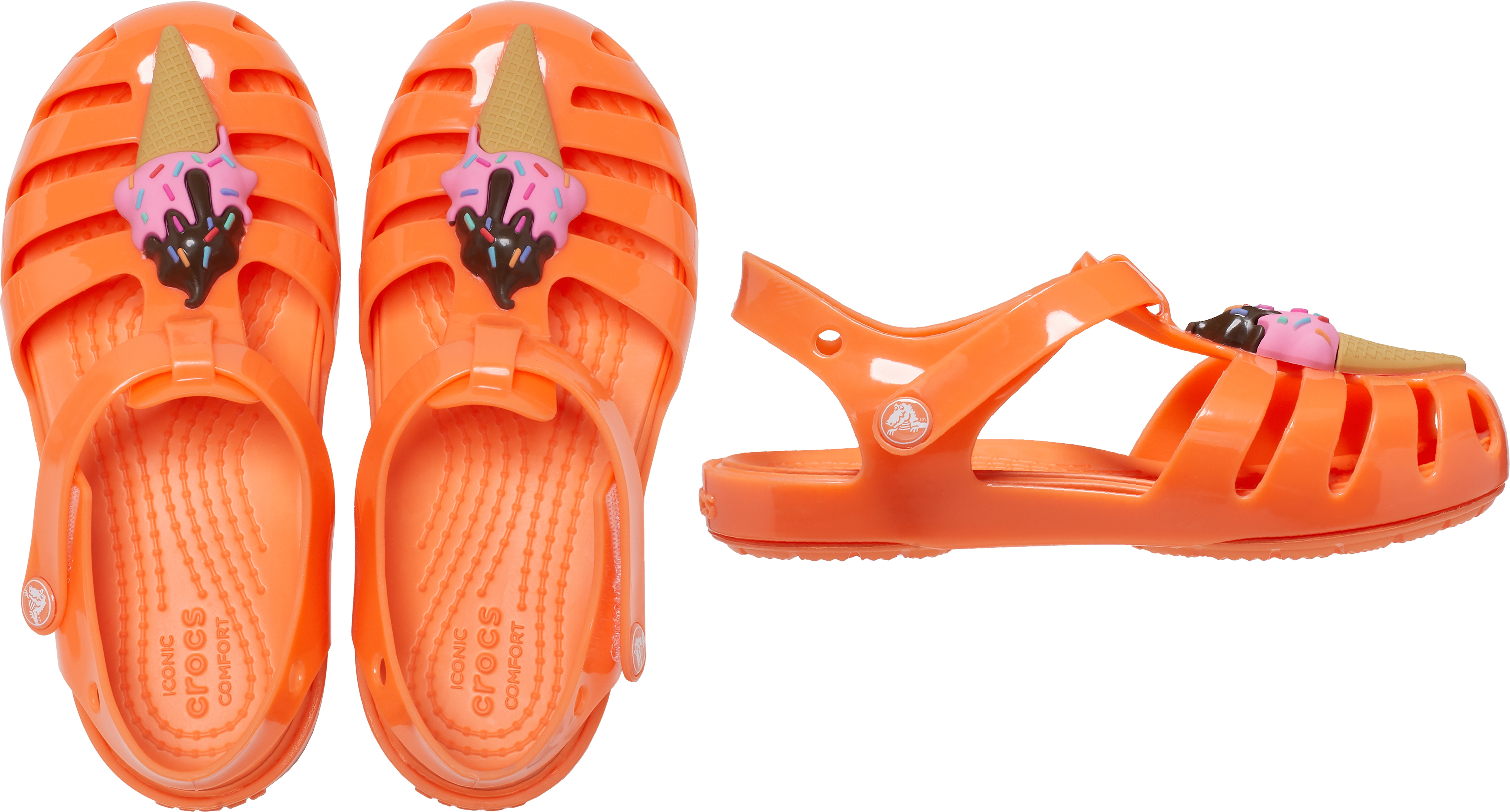 Image of Sandale Crocs Isabella Charm T EU 19- EU 28
