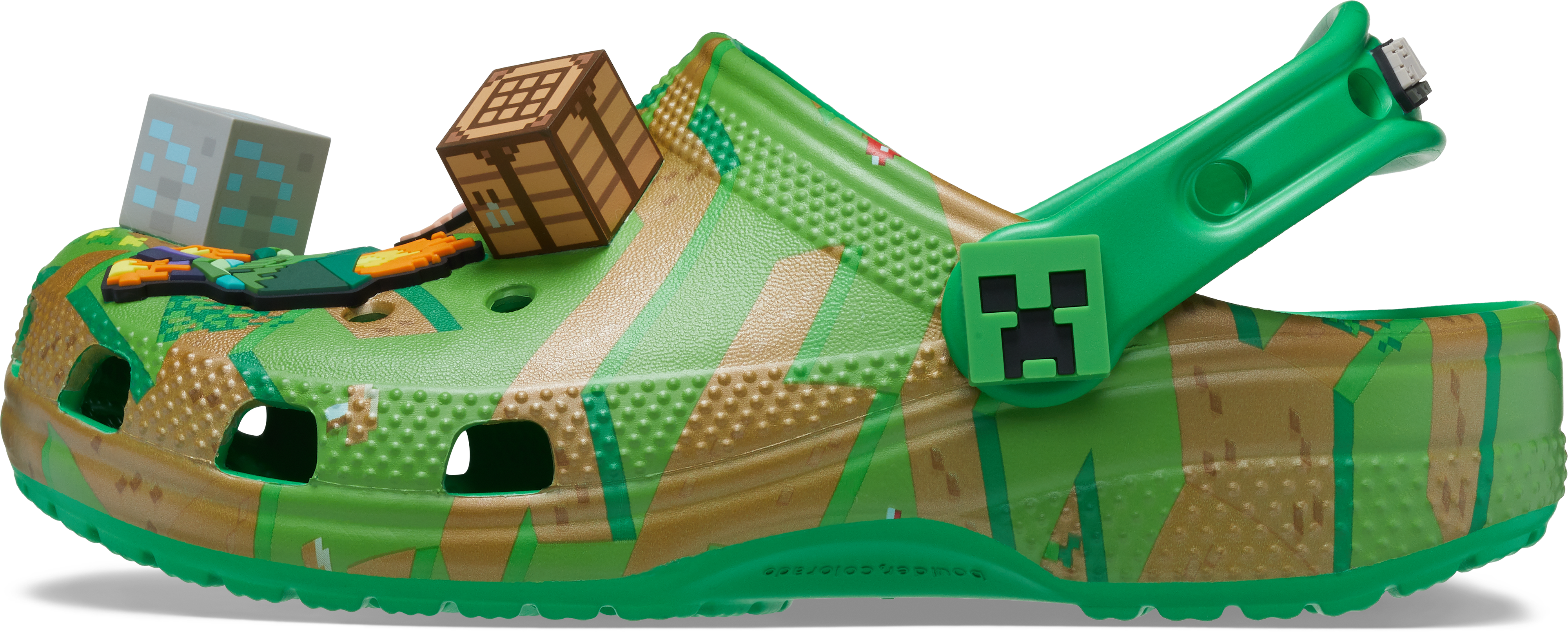 Slapi Crocs Minecraft Elevated Clog EU 28- EU 34