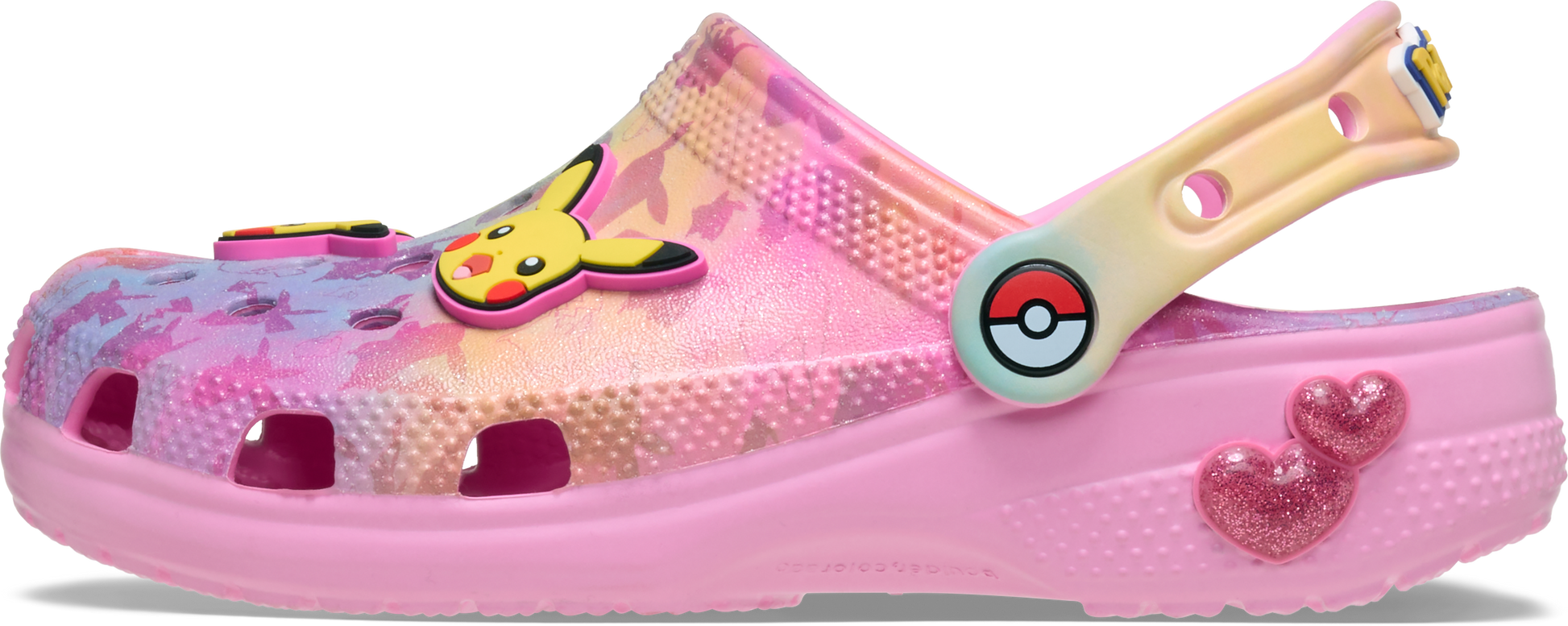 Saboti Crocs Classic Pikachu Pink EU 28 - EU 35