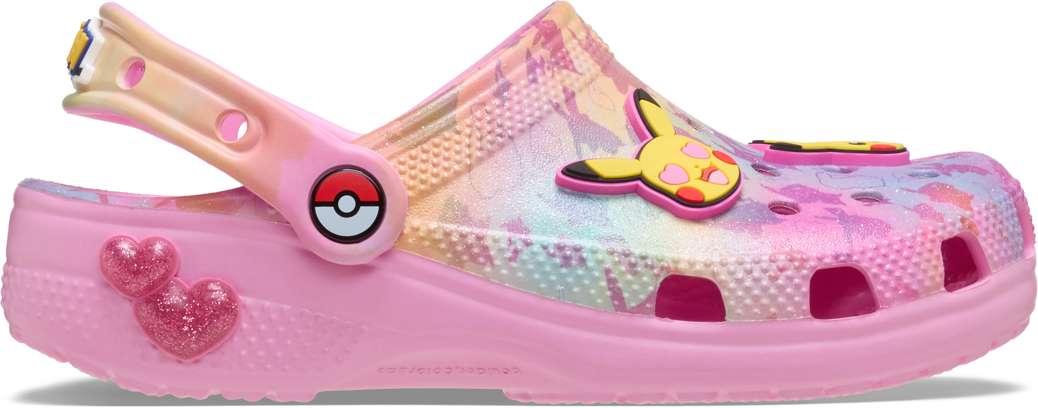 Image of Saboti Crocs Classic Pikachu Pink EU 28 - EU 35