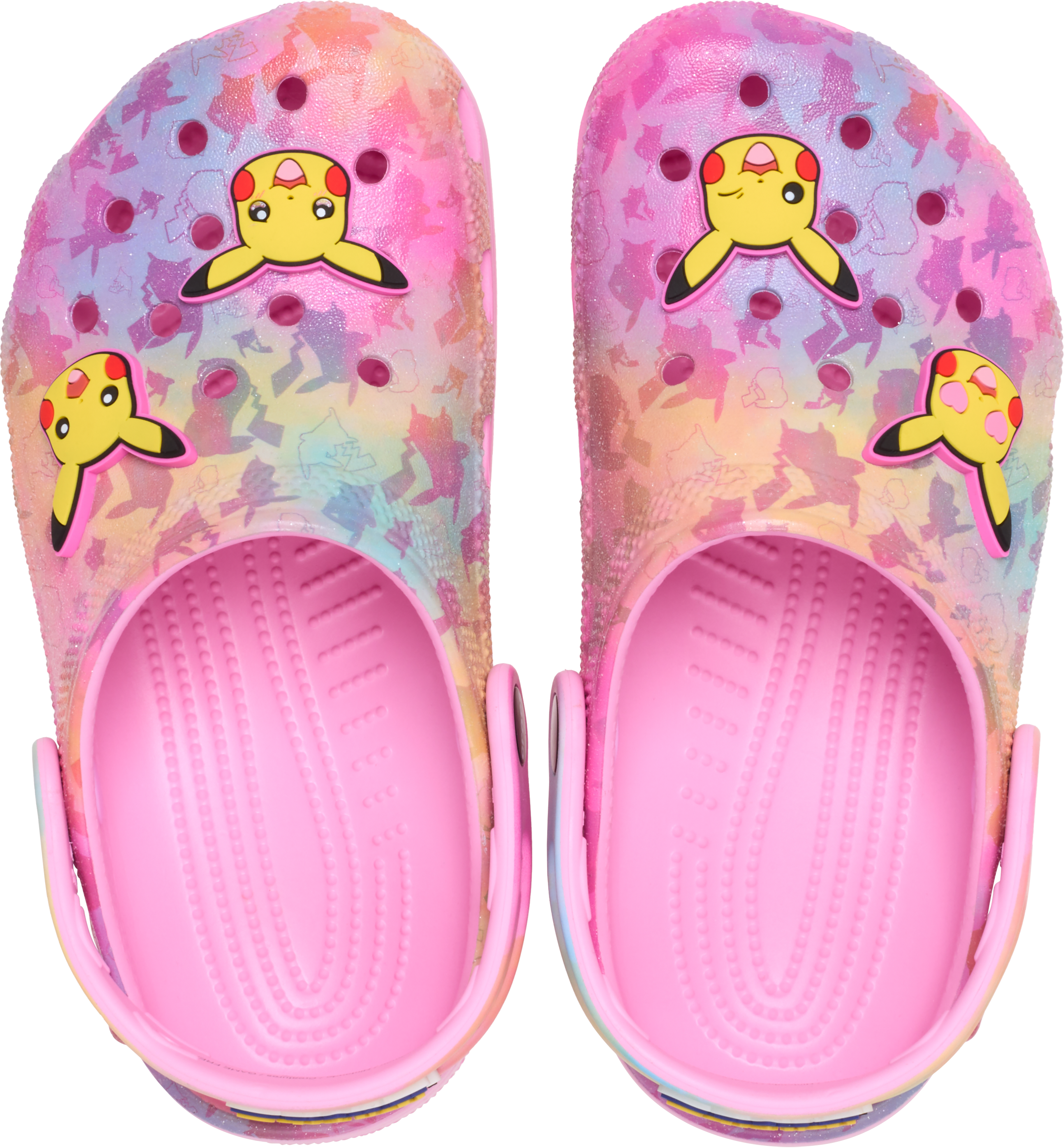 Image of Saboti Crocs Classic Pikachu Pink EU 28 - EU 35
