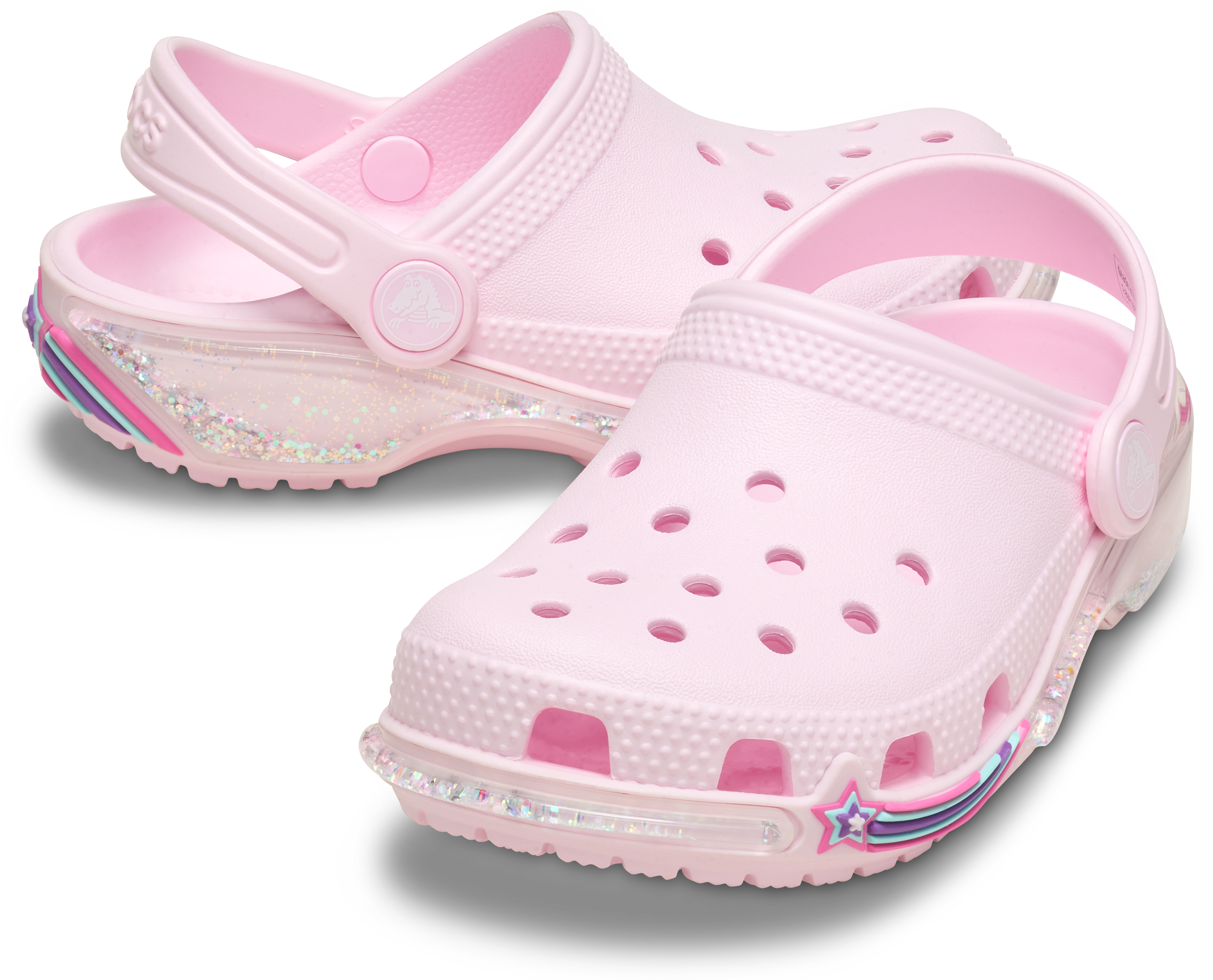 Saboti Crocs Classic Star Sparkle Shaker Clog EU28-EU35