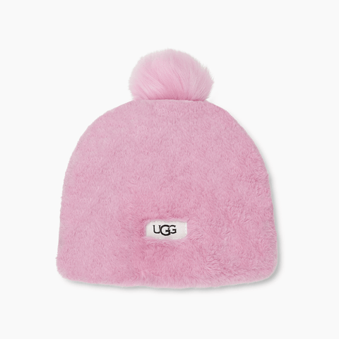 Caciula-UGG-K FAUX FUR BEANIE W POM 2 - 6 Ani