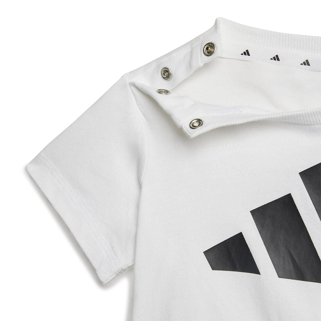 Set tricou si pantaloni scurti adidas 0 - 4 Ani