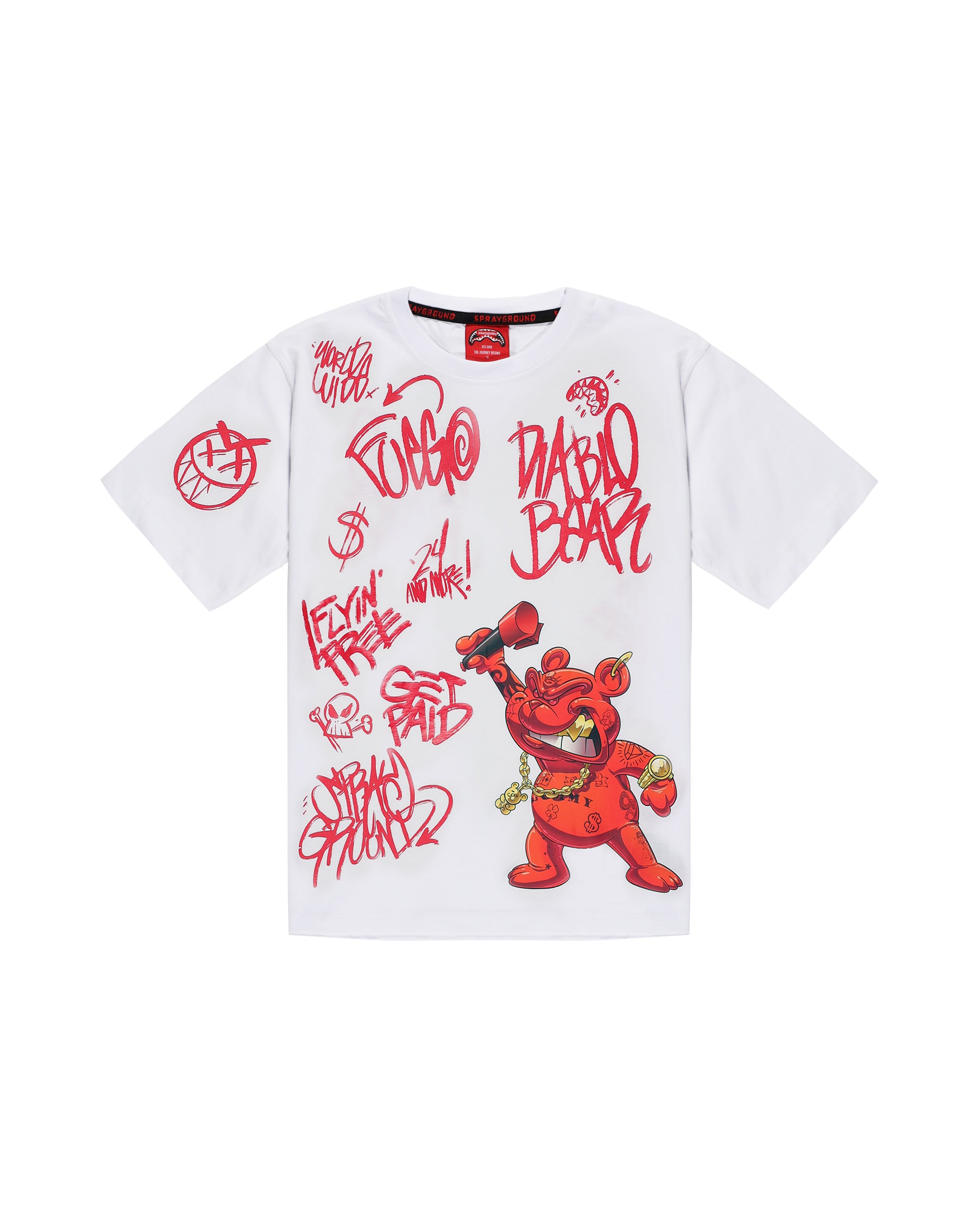 Tricou Sprayground Vandal Diablo Bear Regular