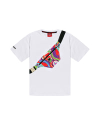 Tricou Mind Trip Crossbody Reg T-Shirt Wht