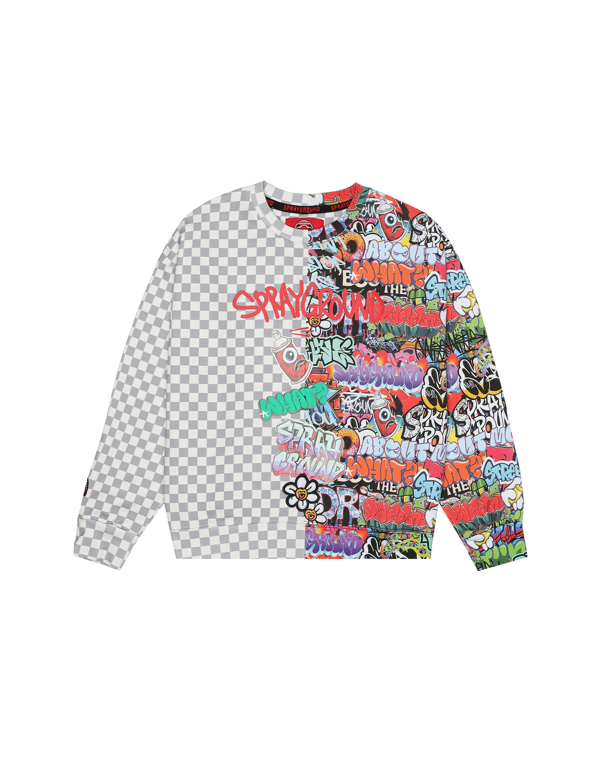 Hanorac Sprayground Writers Split Oversized Crewneck