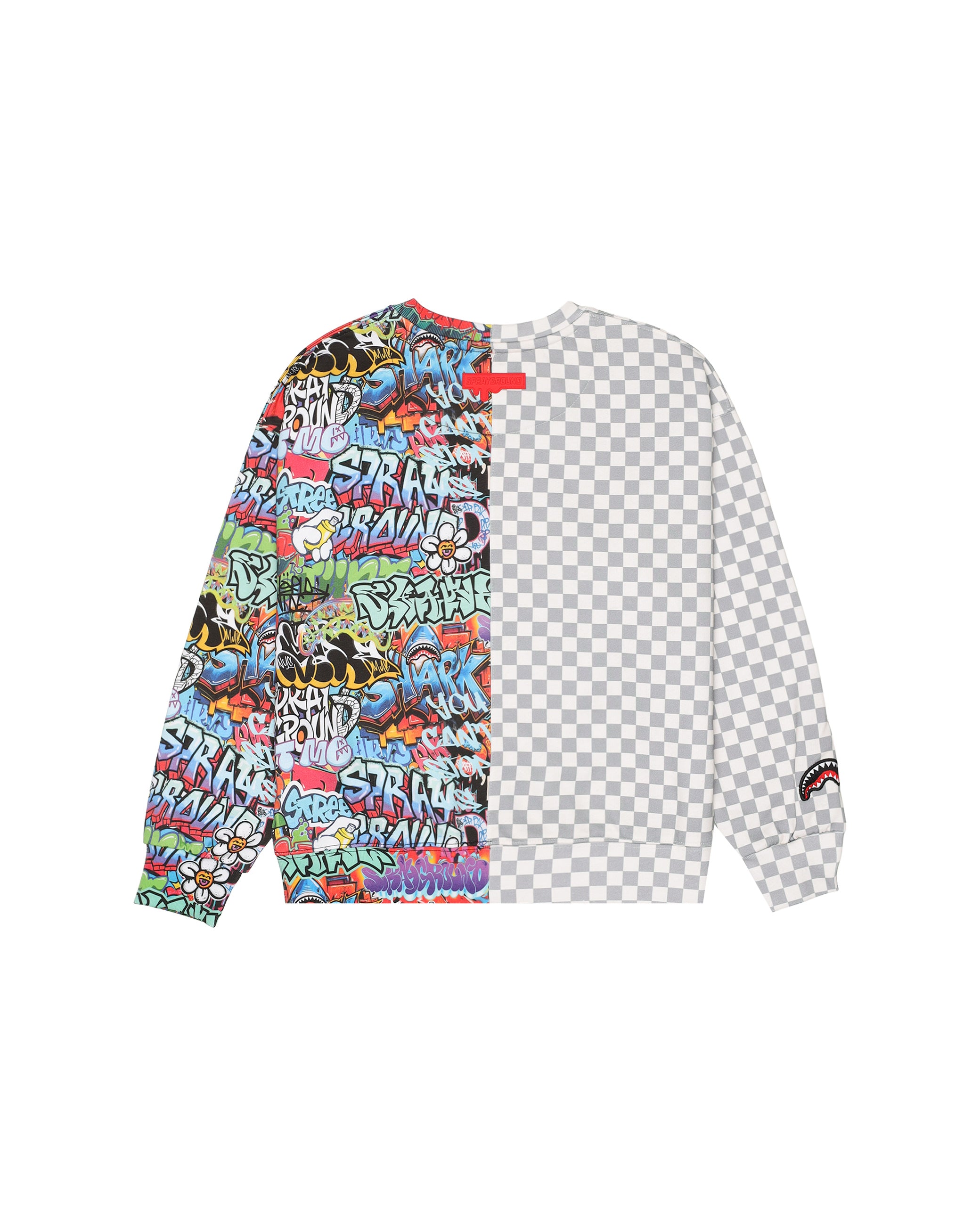 Hanorac Sprayground Writers Split Oversized Crewneck