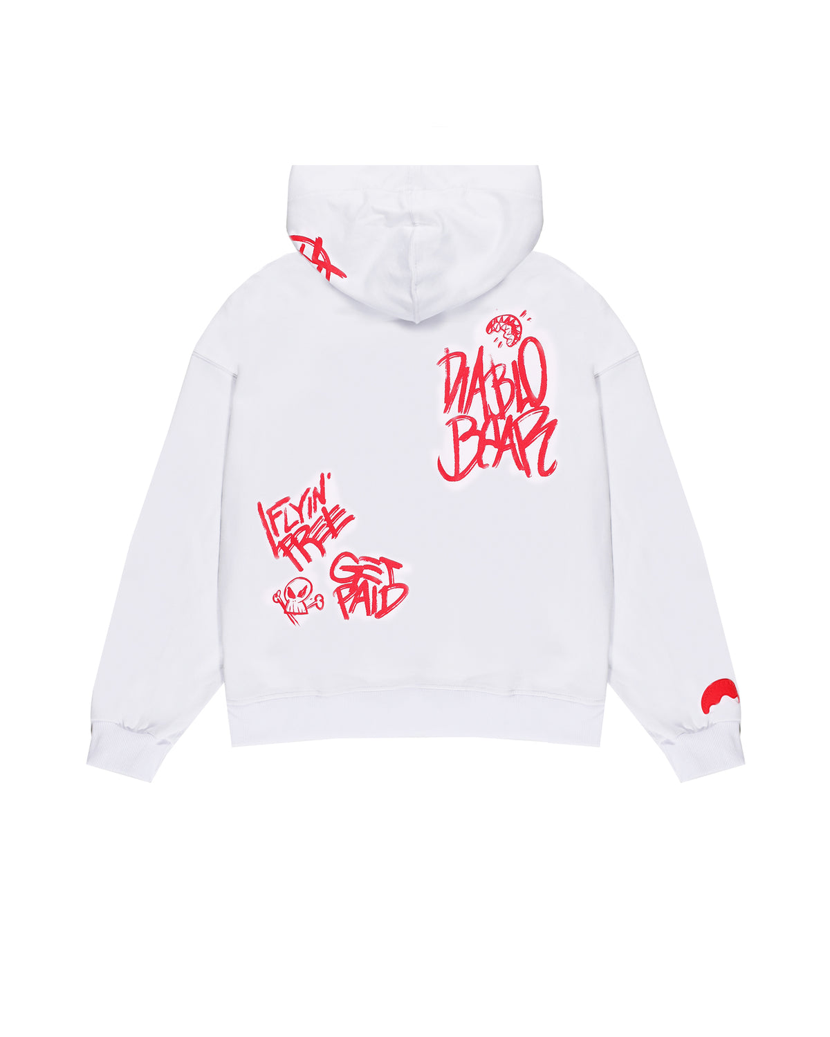 Hanorac Sprayground Vandal Diablo Bear Oversized Hoodie