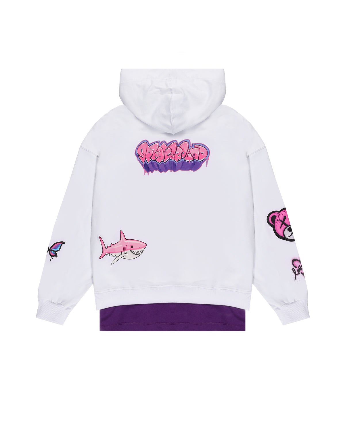 Hanorac Sprayground Girly Graffiti Oversized Hoodie