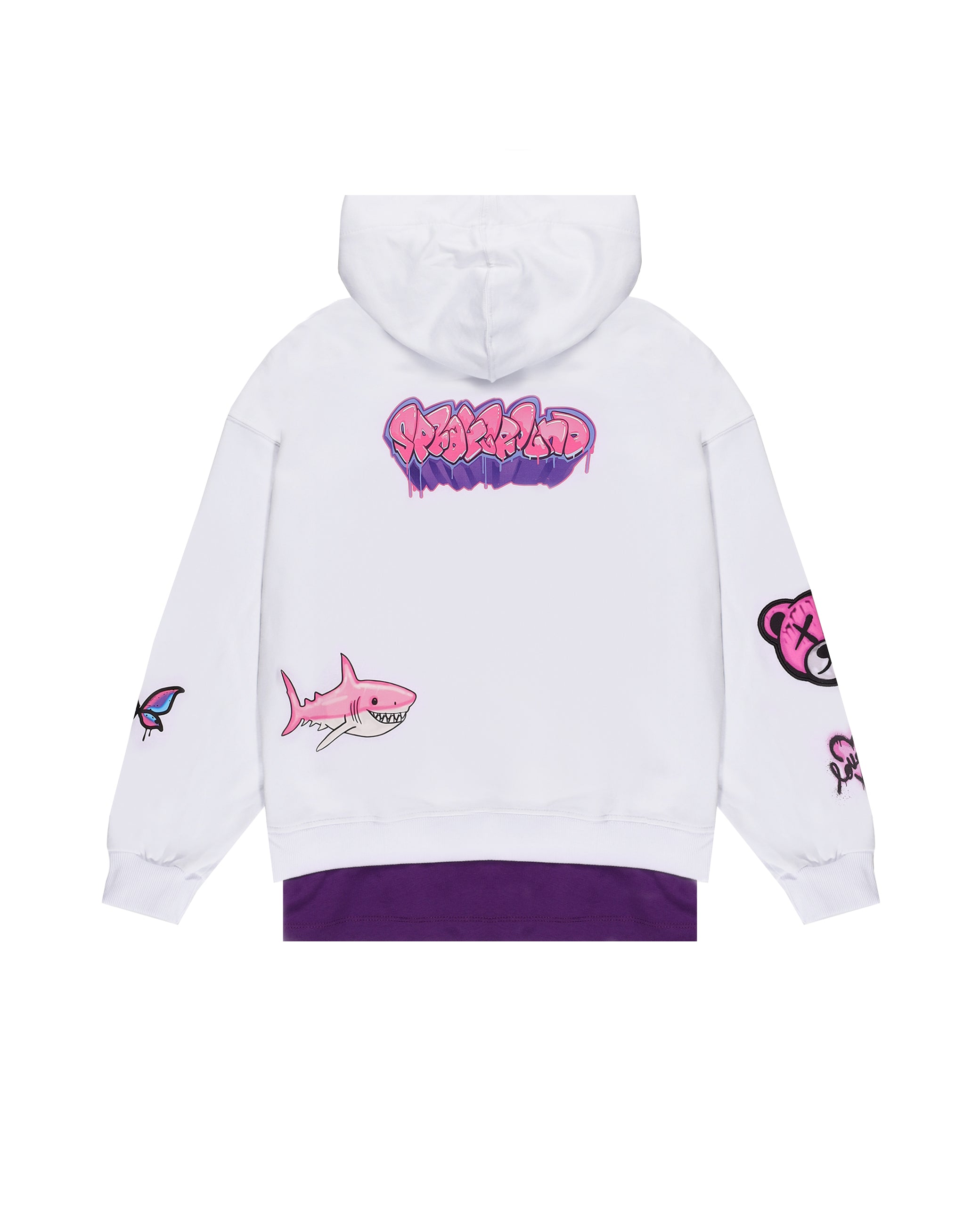 Hanorac Sprayground Girly Graffiti Oversized Hoodie