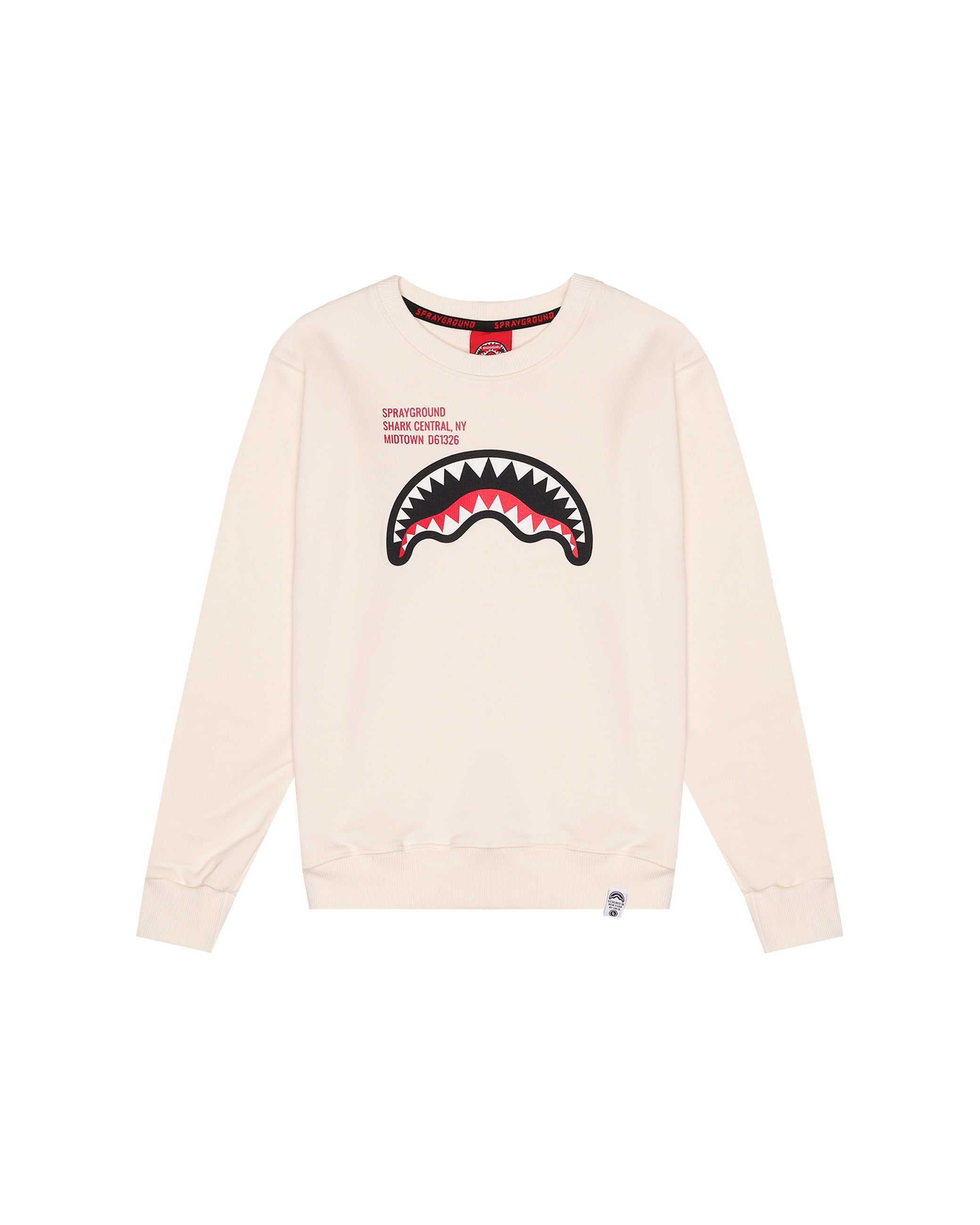 Hanorac Sprayground Shark Basic Regular Crewneck