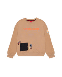 Hanorac Sprayground Ride The Wave Oversized Crewneck