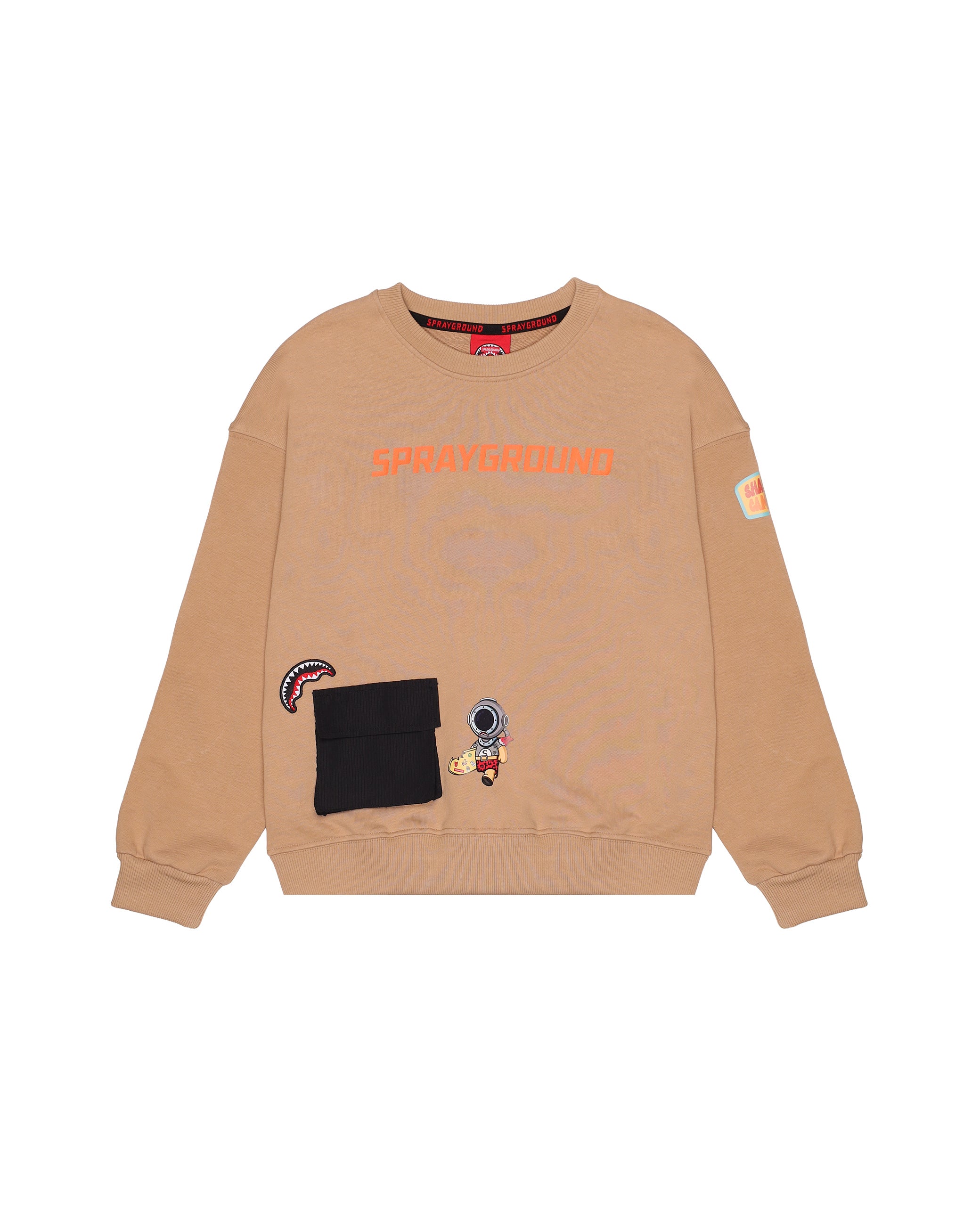 Hanorac Sprayground Ride The Wave Oversized Crewneck