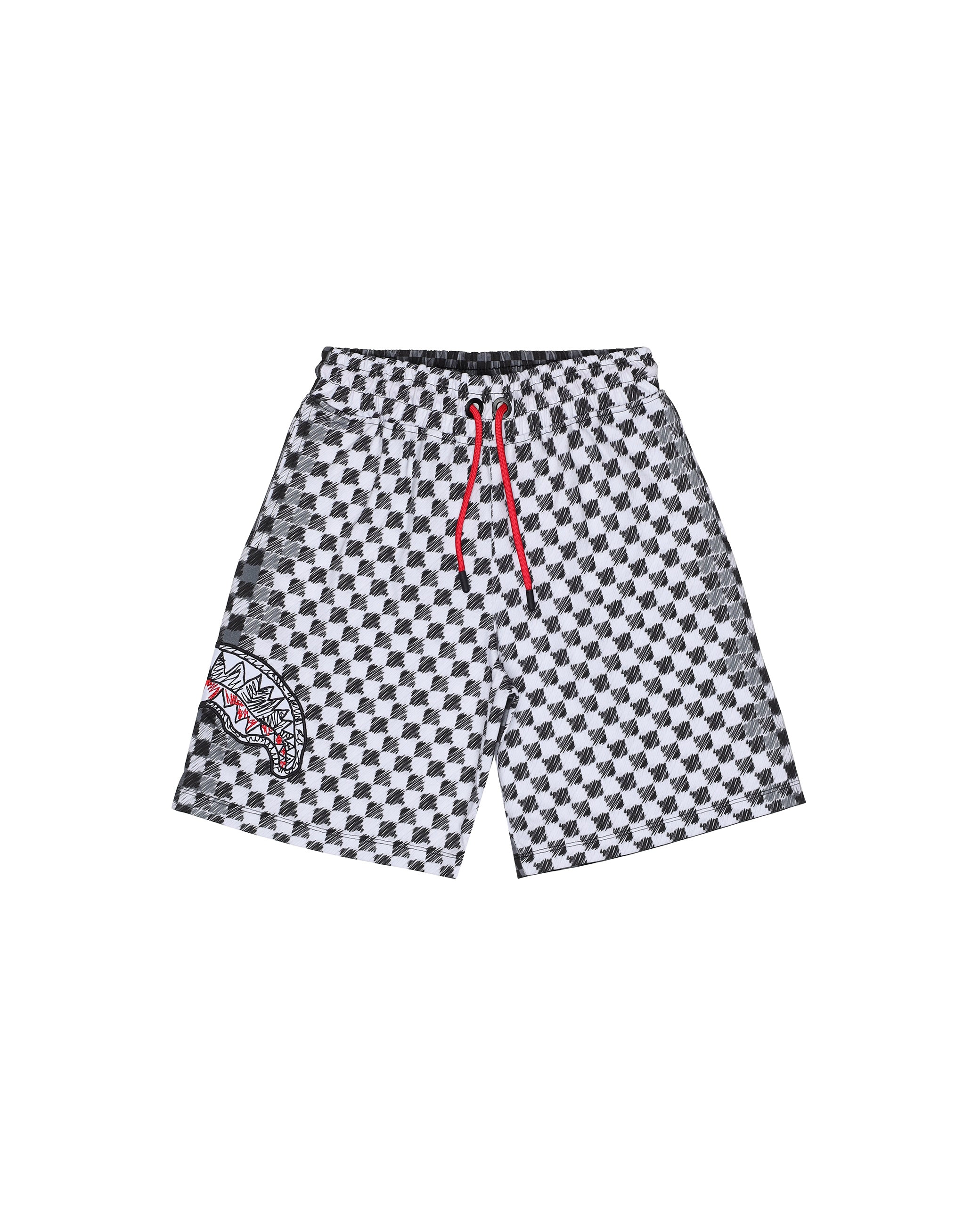 Pantaloni scurți Sprayground Checkered Sketch