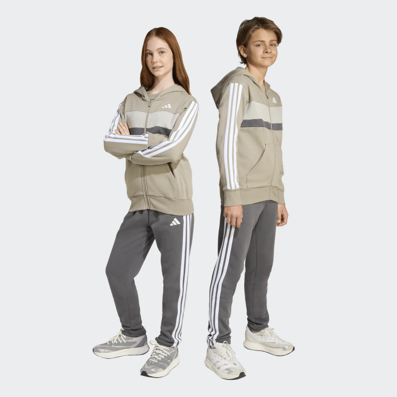 Trening Seasonal Essentials Tiberio 3-Stripes Fleece Track Suit Kids 8 - 16 Ani