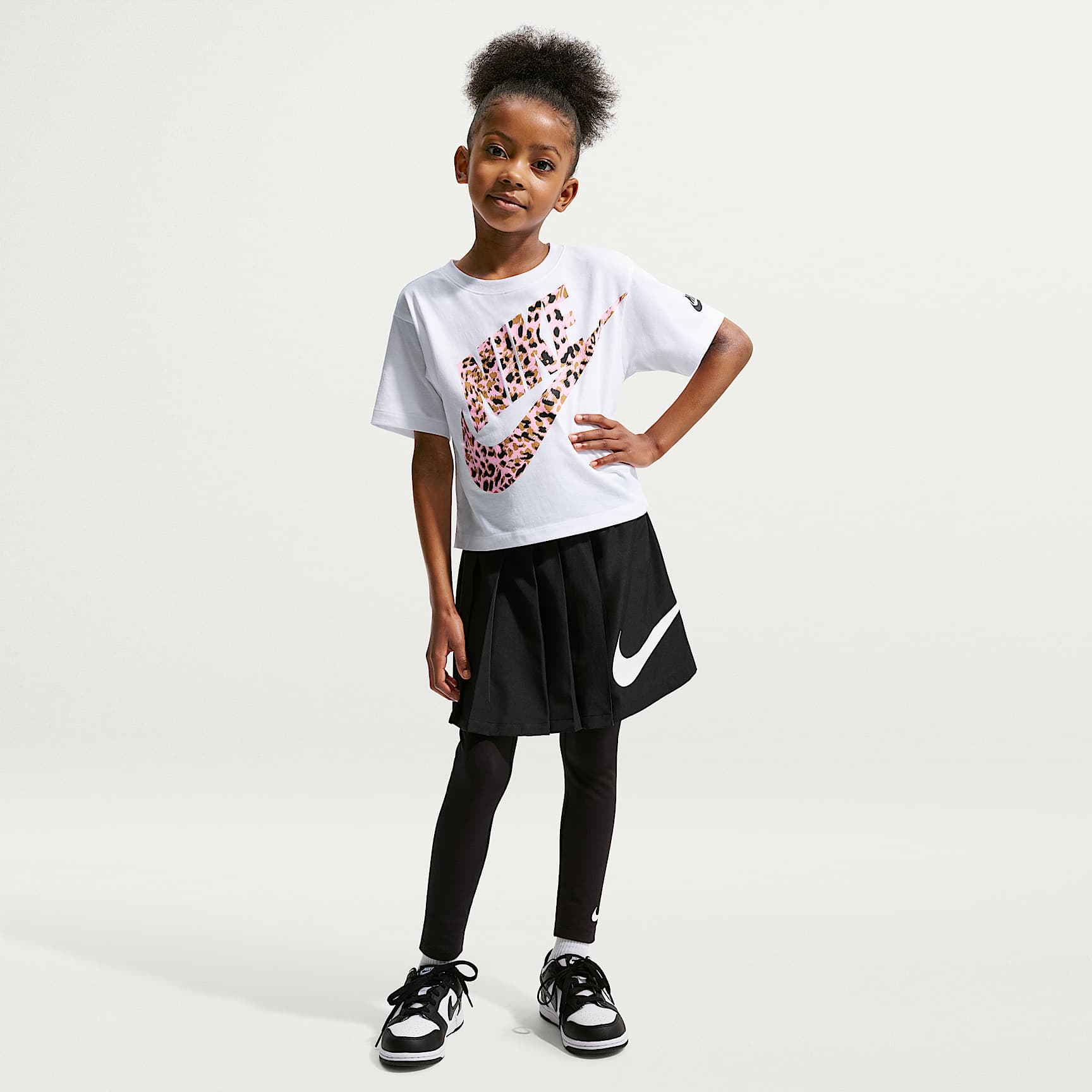 Tricou Nike Girls All Over Print Animal