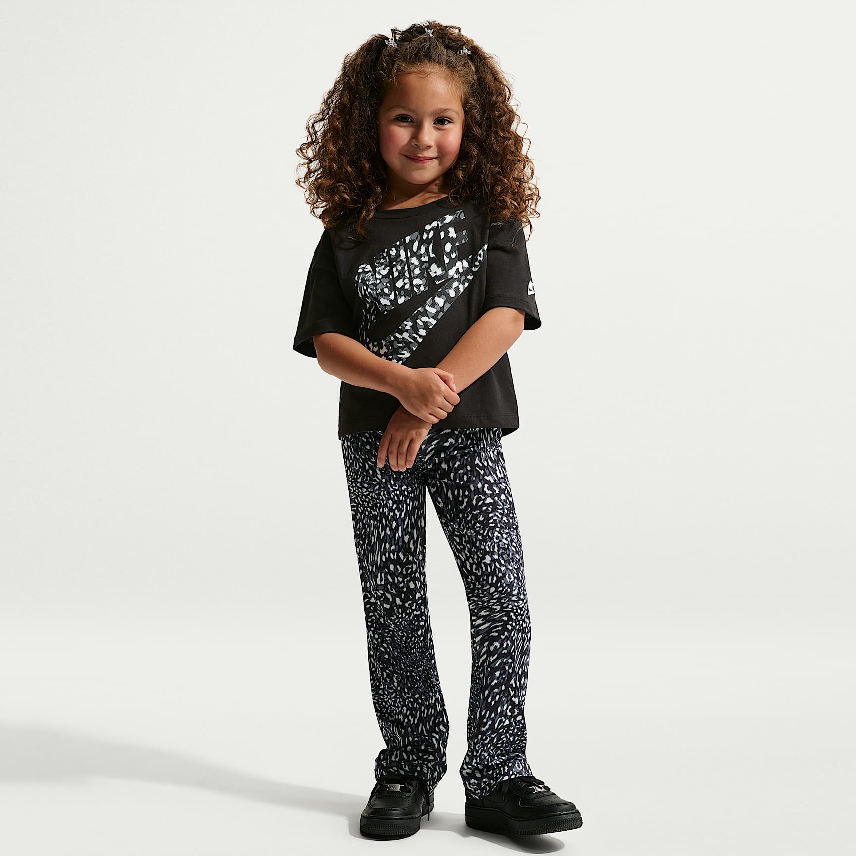 Tricou Nike Girls All Over Print Animal