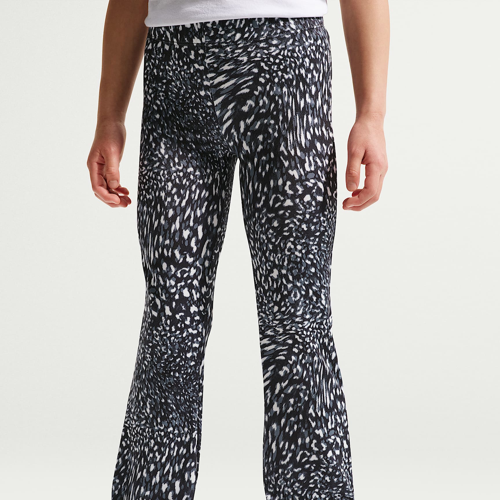 Set bluză și colanți Nike Girls All Over Print Crew
