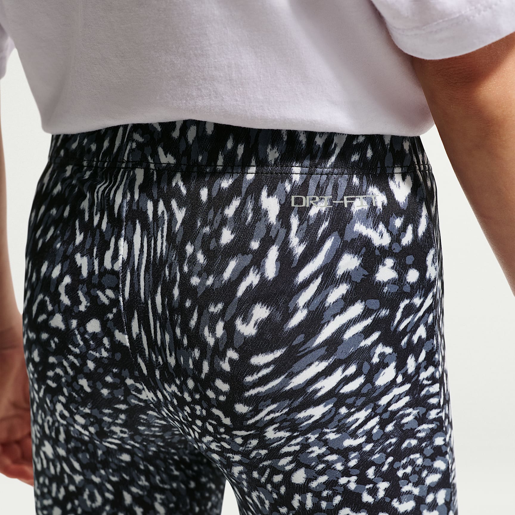 Set bluză și colanți Nike Girls All Over Print Crew