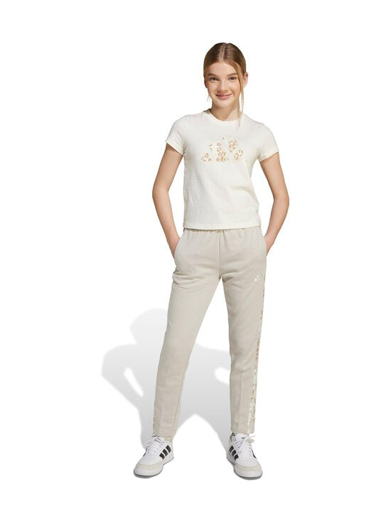 Tricou Adidas Girls Animal Big Logo Single Jersey T-Shirt Kids 8 - 15 Ani