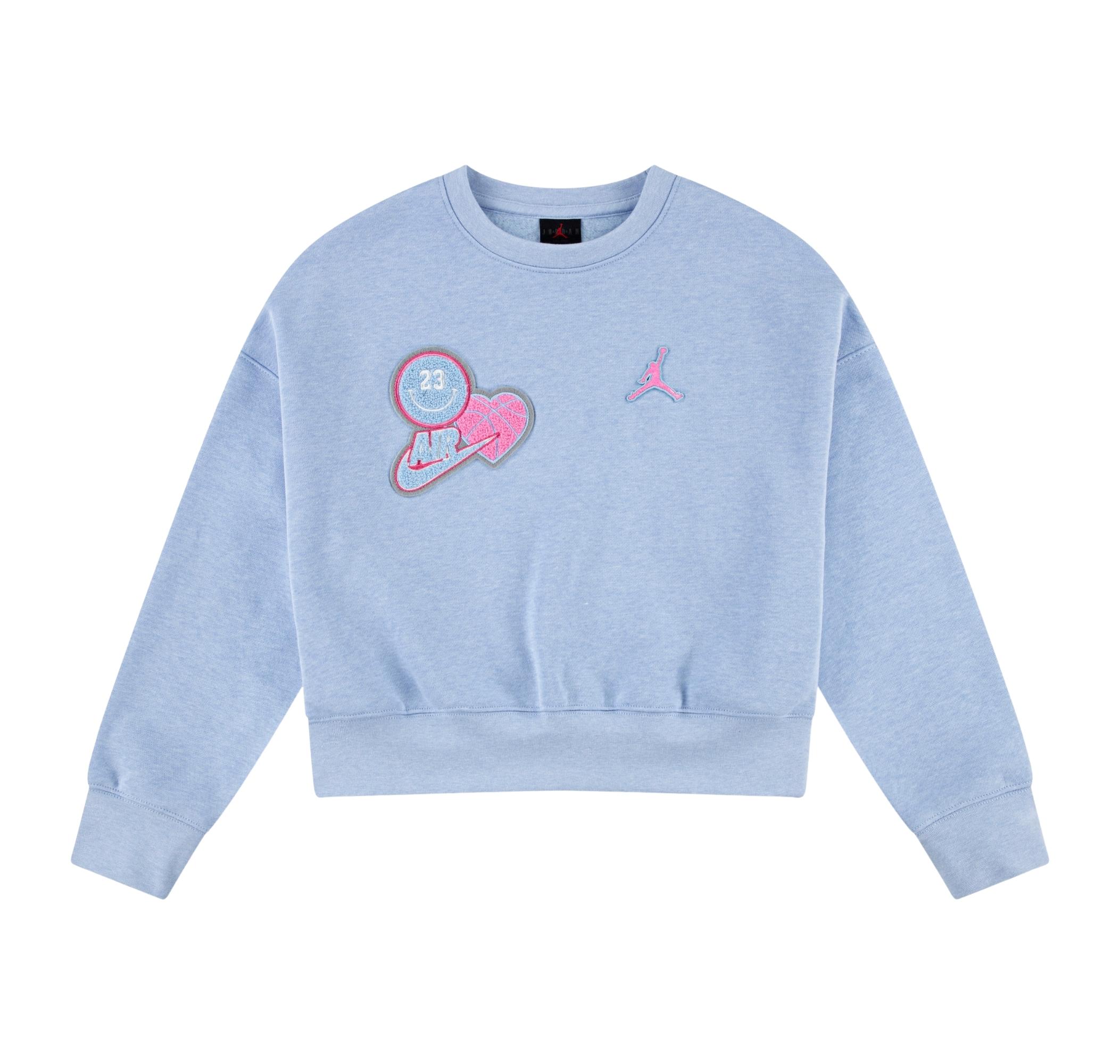 Bluza Jordan Blue Jeans & Bling Flc Cre 8 - 14 Ani