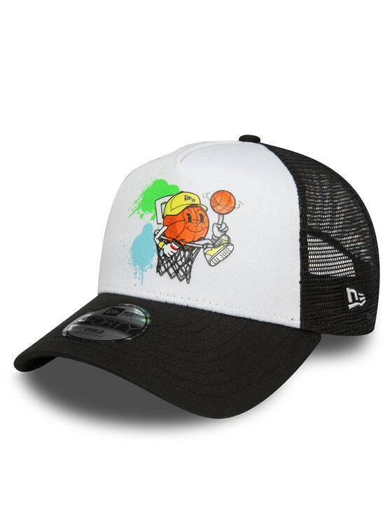 Sapca New Era Child Mascot Trucker Newera Blkwhi 4-5 ani