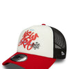 Sapca New Era Youth Graffiti Trucker Newera Scawhi 6-12 ani