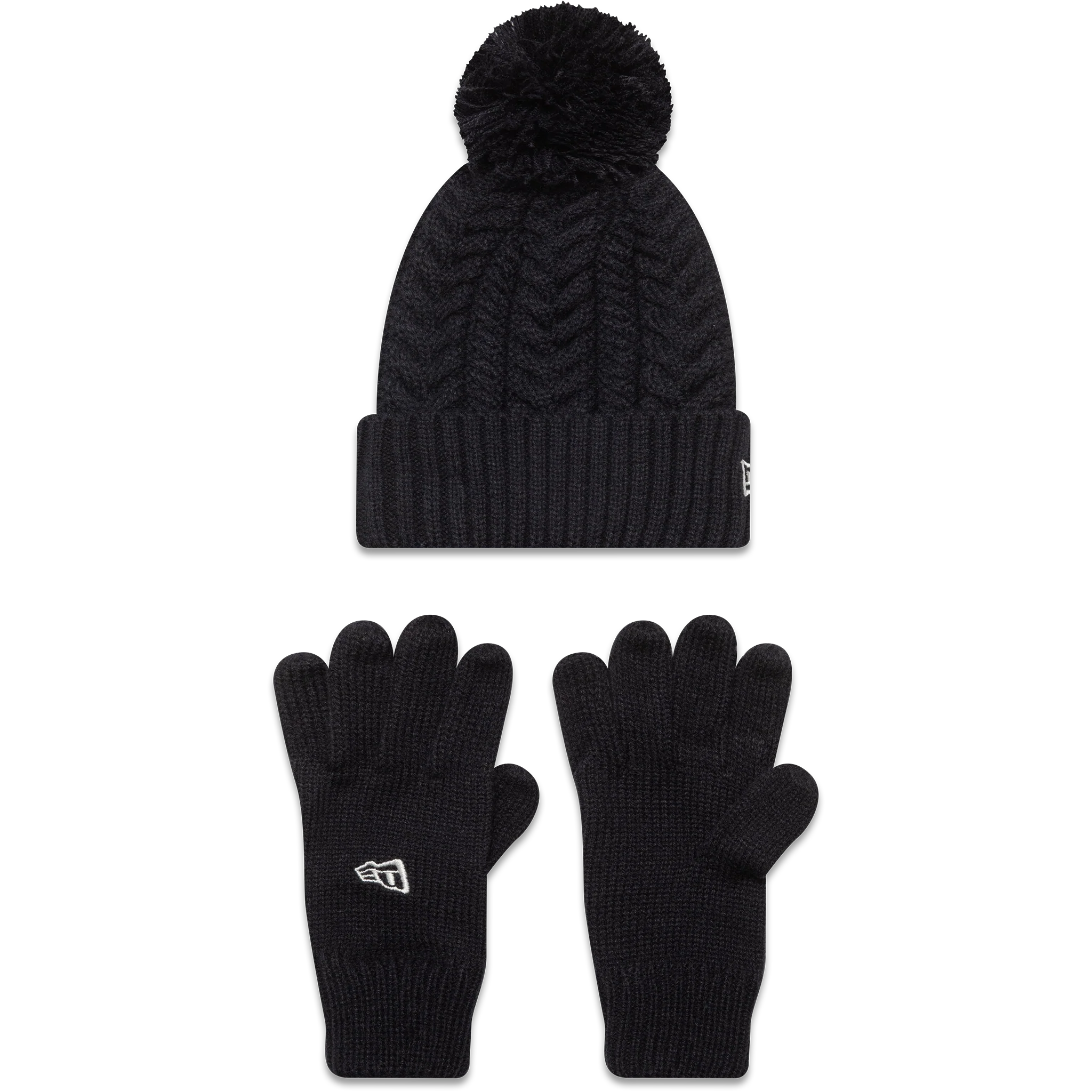 Image of Caciula-New Era-Yth Cable Beanie Set Newera Nvy 6 - 12 Ani
