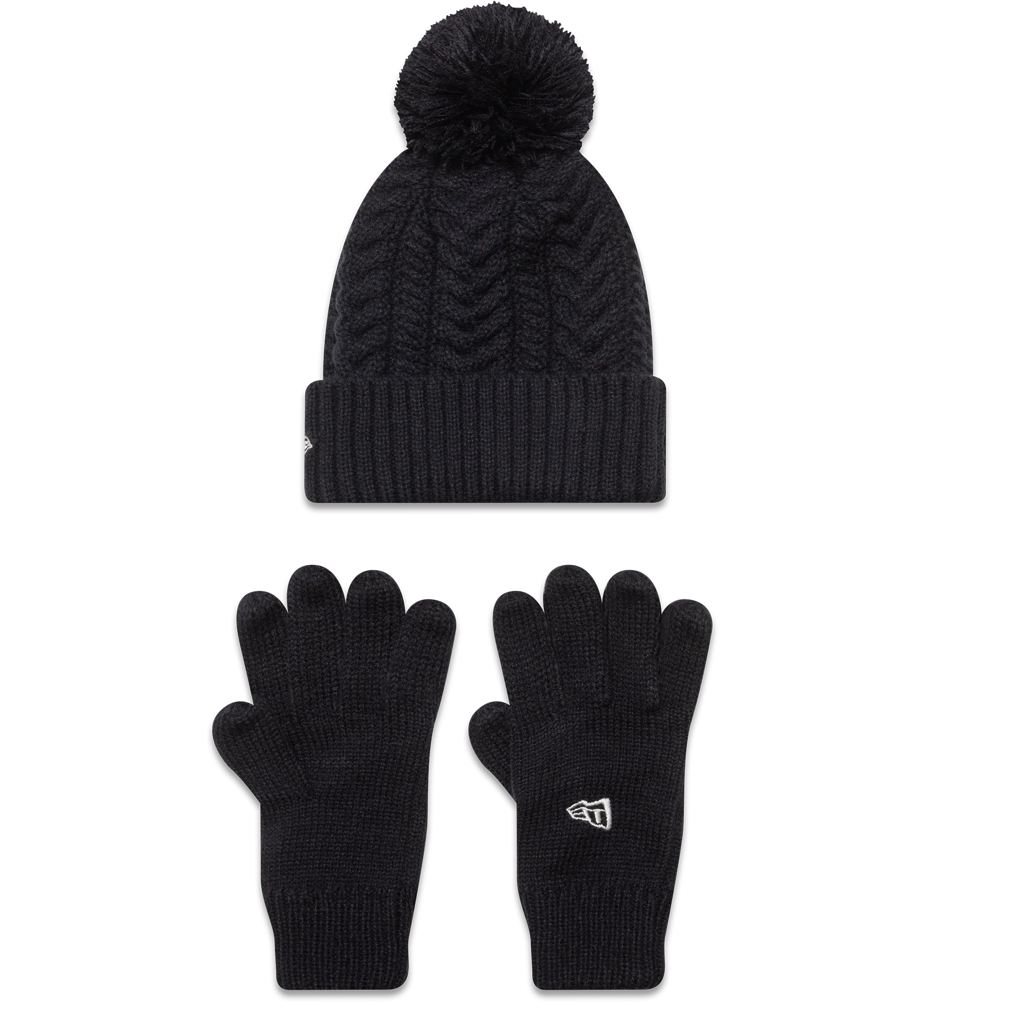 Image of Caciula-New Era-Yth Cable Beanie Set Newera Nvy 6 - 12 Ani