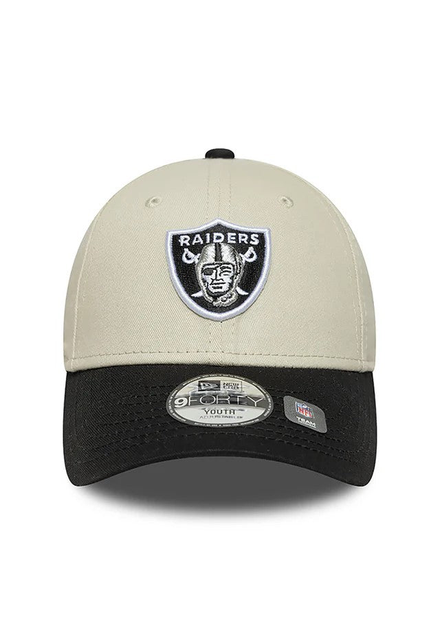 Sapca New Era Las Vegas Raiders Youth Nfl Colour Block 9Forty 4 - 12 Ani