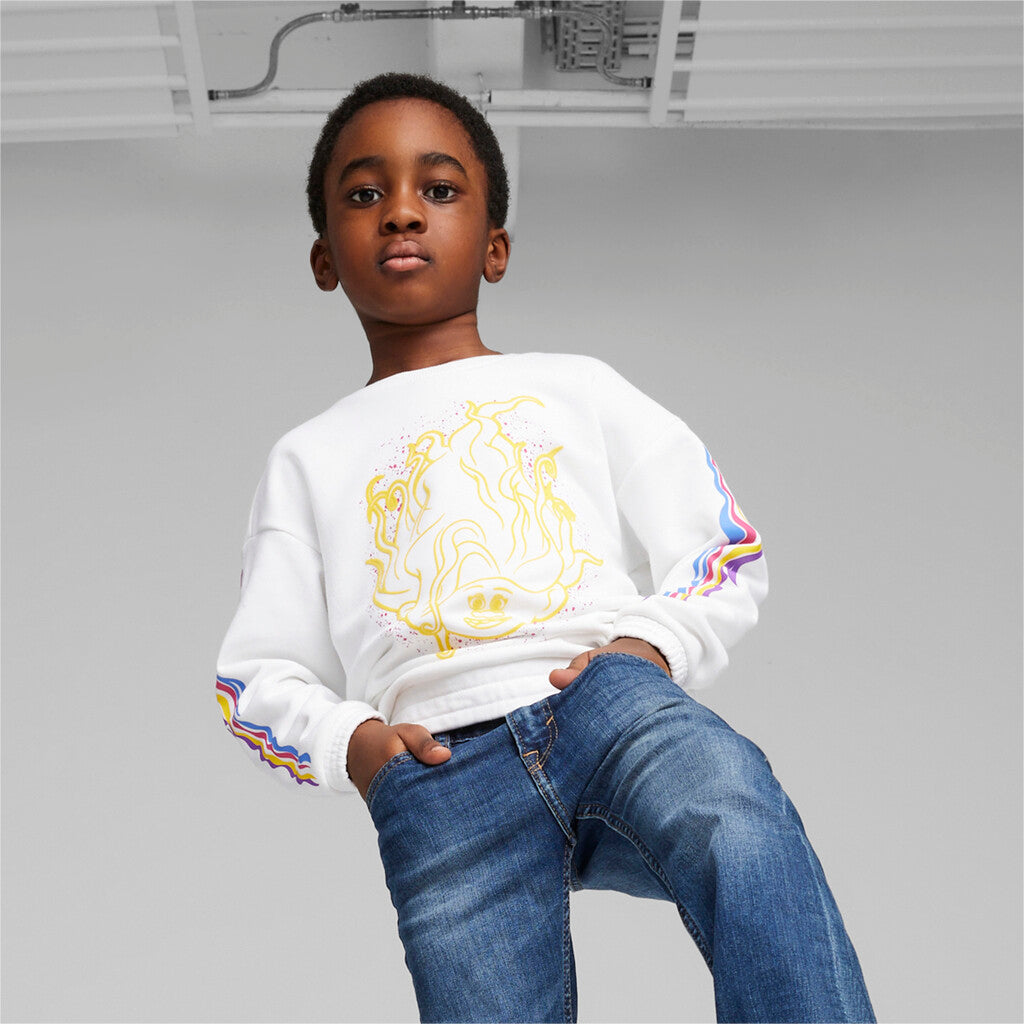 Image of Pulover Puma X Trolls Crew 18 luni- 12 ani