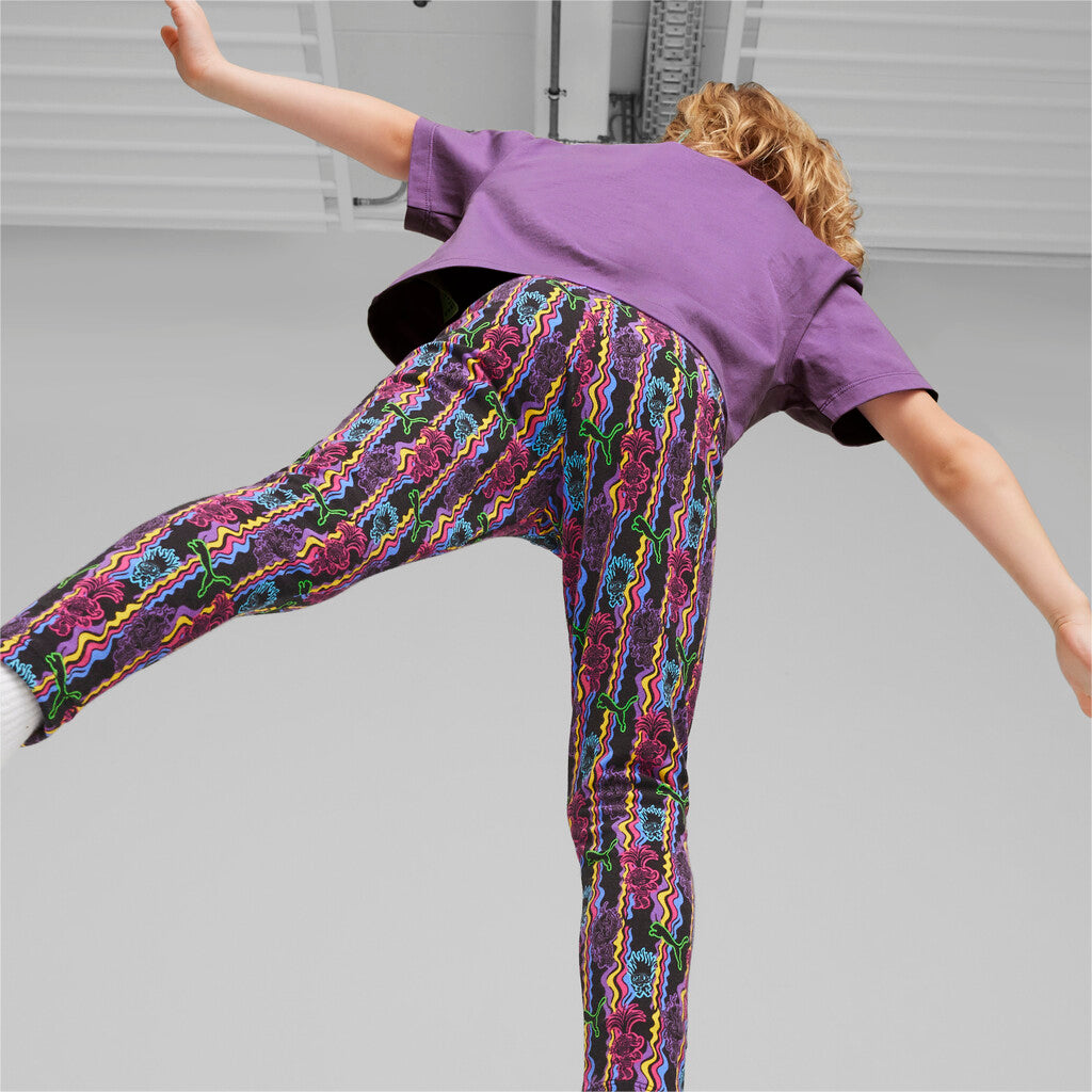 Image of Colanti Puma X Trolls Aop Leggings 18- 8 ani