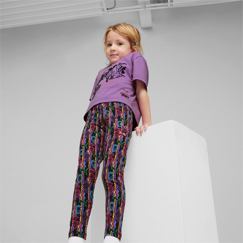 Image of Colanti Puma X Trolls Aop Leggings 18- 8 ani