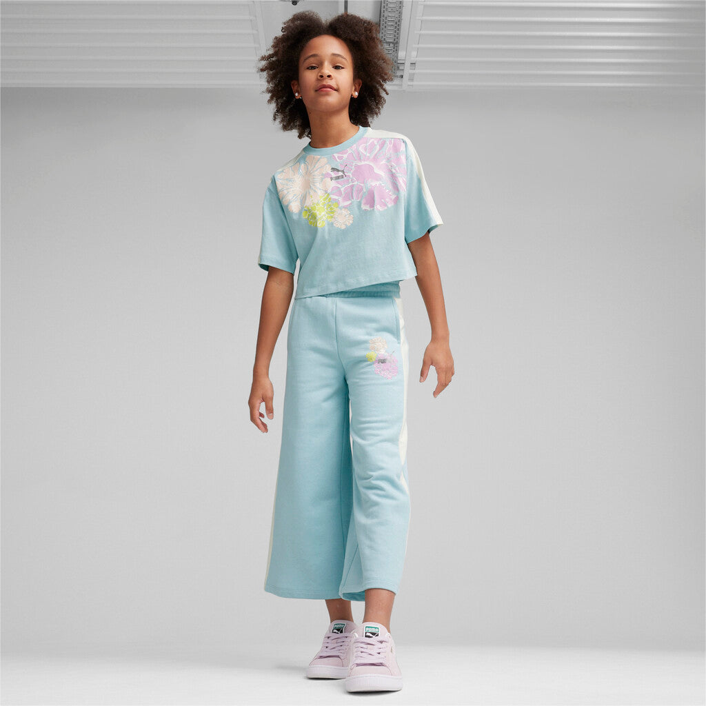 Image of Tricou Puma T7 Snflr Graphic Tee 8- 16 ani
