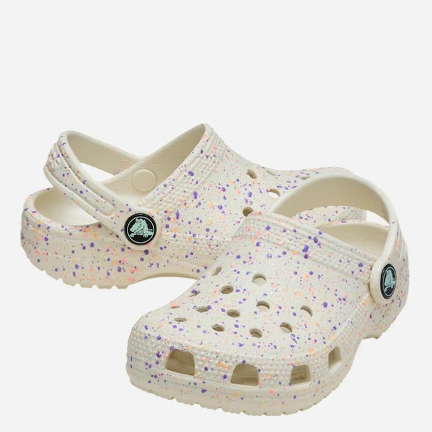 Image of Saboti Crocs Classic Glow Paint Splatter K EU 28 - EU 35