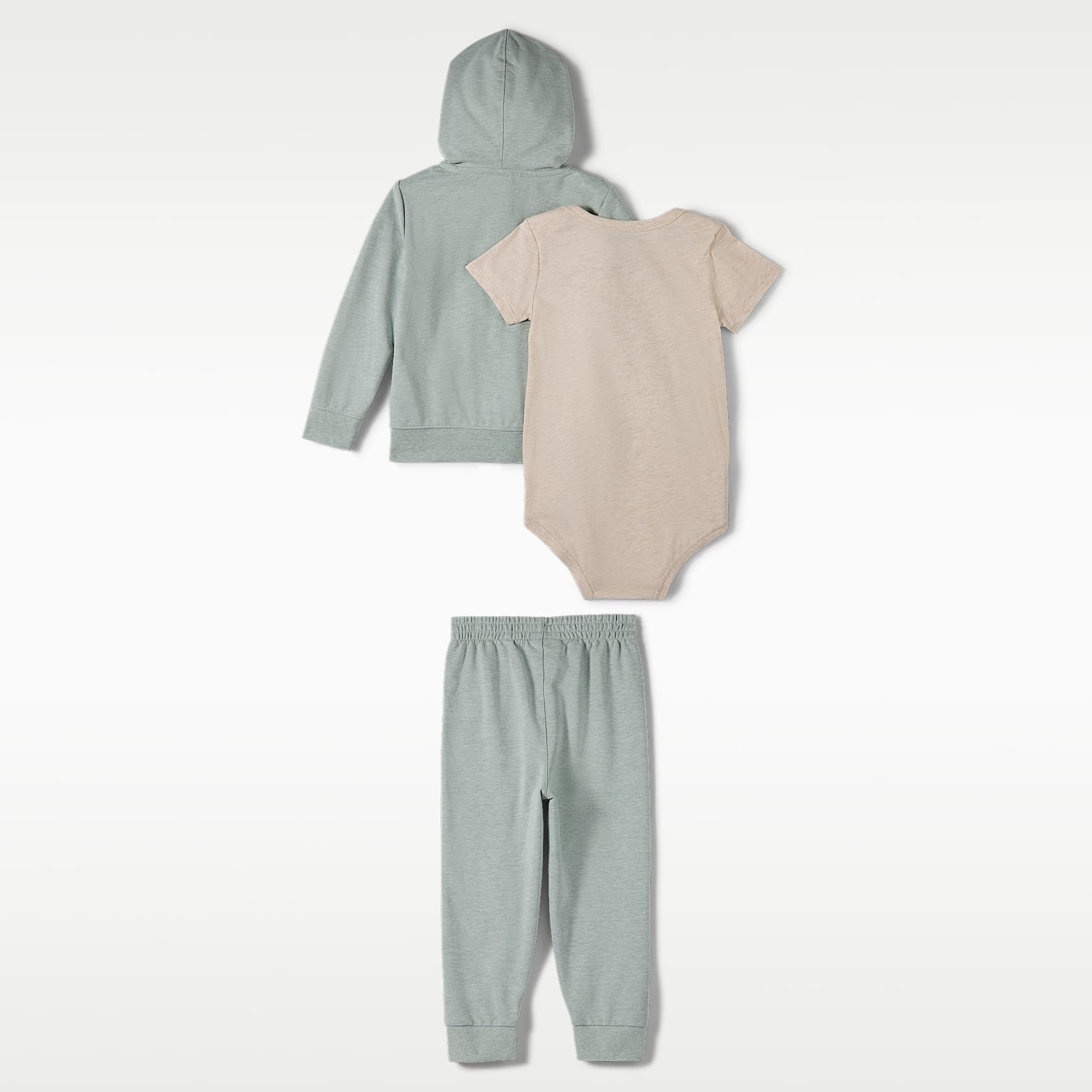 Set hanorac, pantaloni sport și body Nike 3 Piece Bodysuit