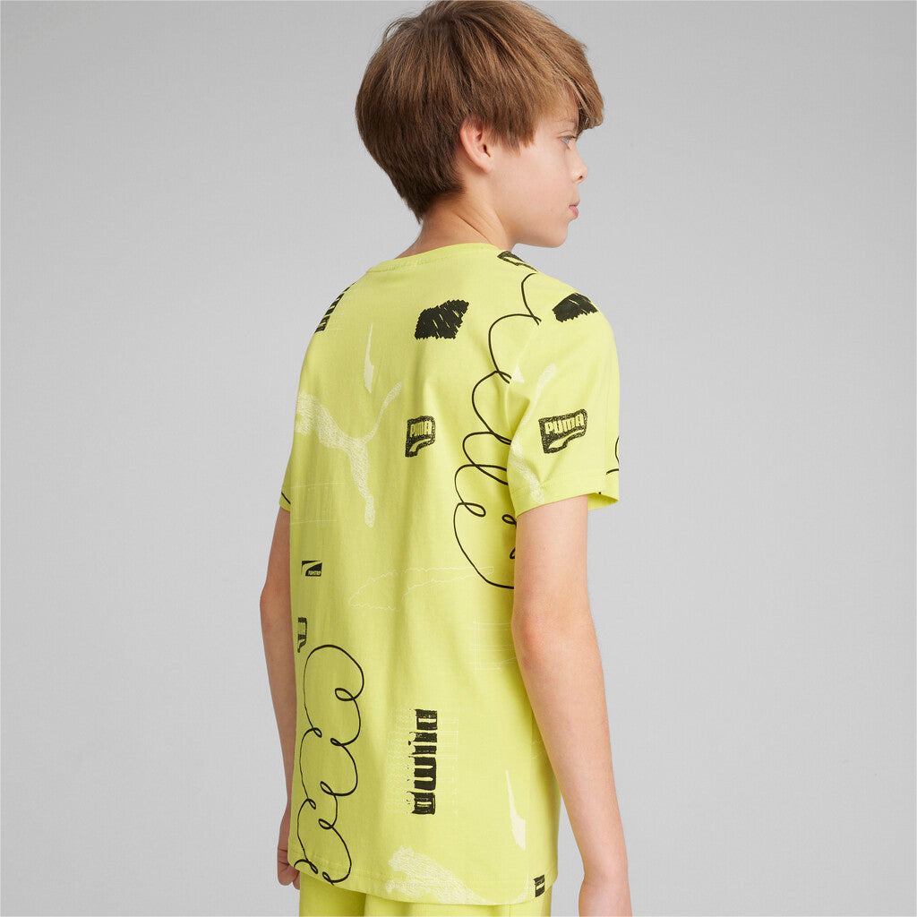 Image of Tricou Puma Classics Brand Love 8-16 ani