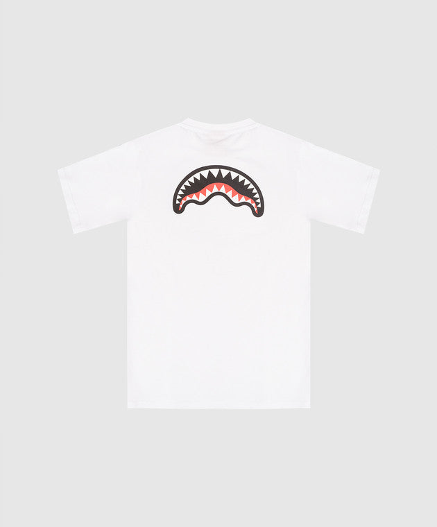 Tricou Sprayground Catch Bear Regular Wht 8 - 16 Ani