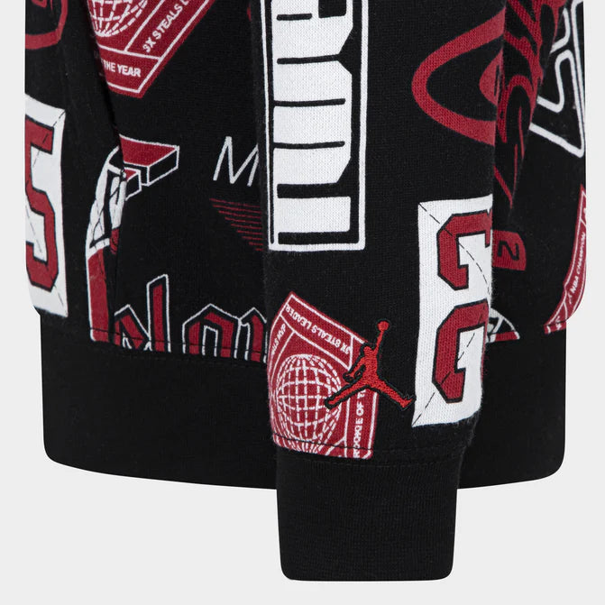 Image of Trening-Nike-Jordan Mj Brooklyn Aop Flc Po Set 2 - 7 Ani