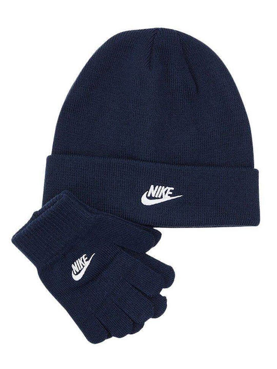 Set caciula si manusi Futura Nike 4 - 7 Ani