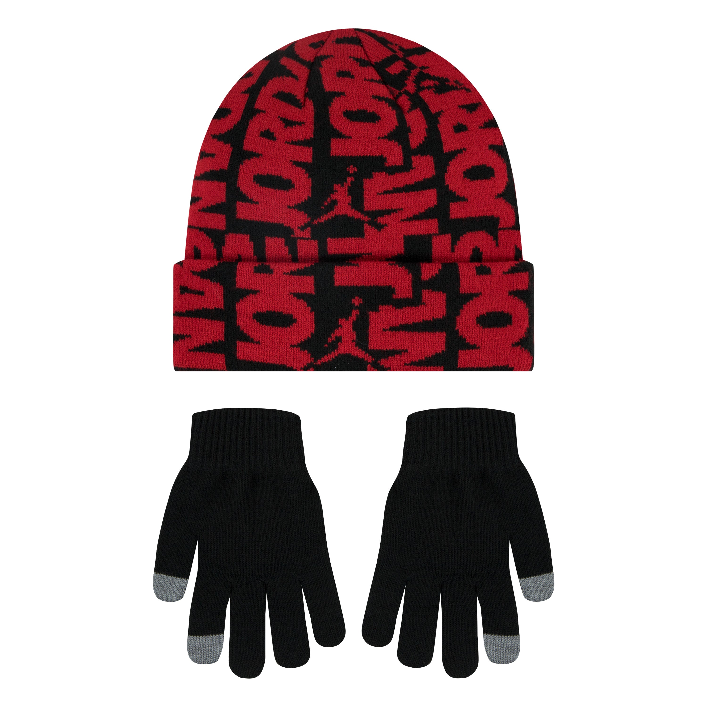 Set caciula si manusi Nike Jan Aj Aop Set 8-15 ani