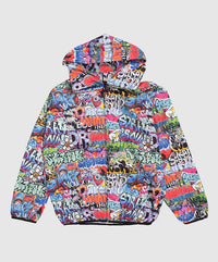 Top Sprayground Writers In The White Crewneck 8 - 16 Ani