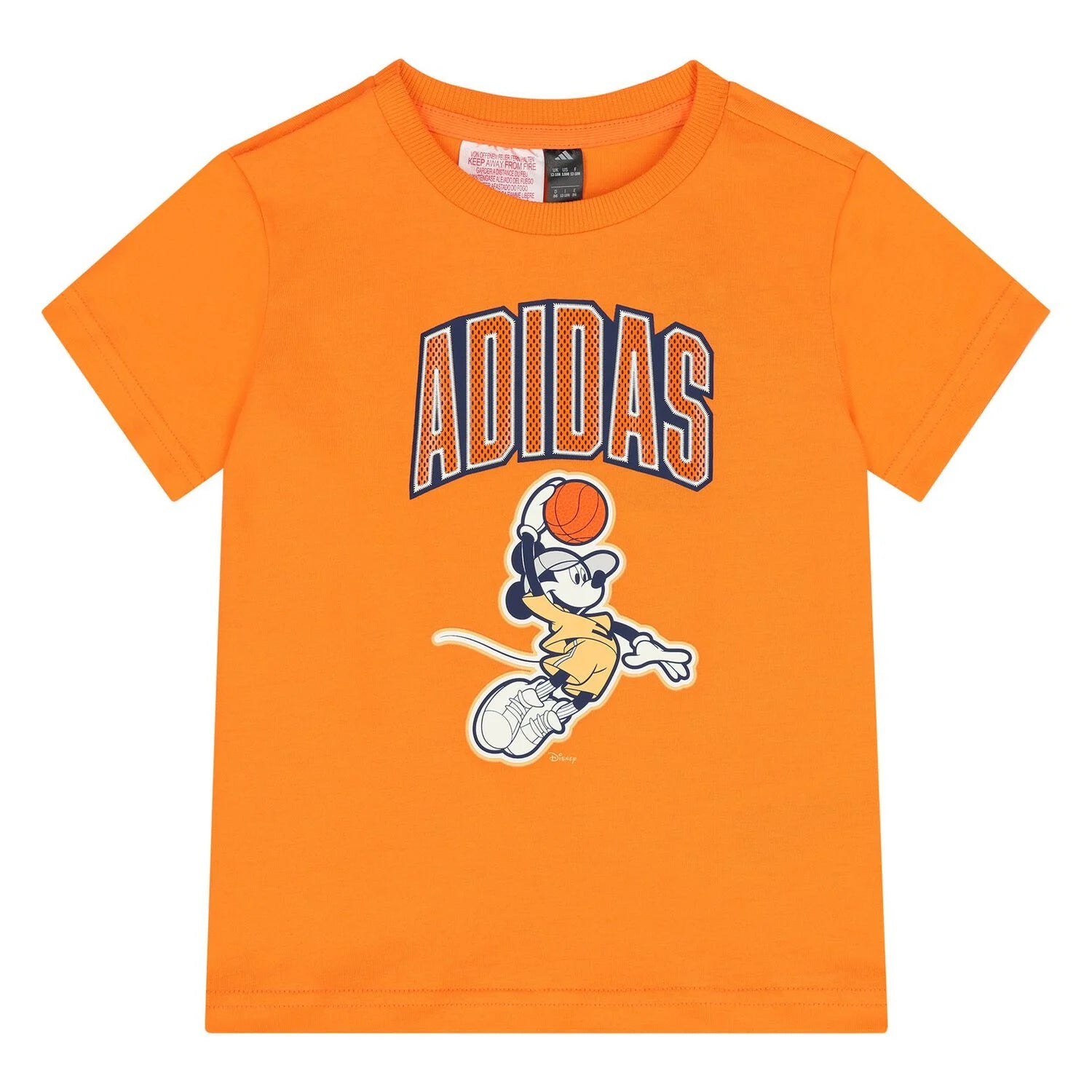Set tricou si pantaloni scurti adidas Mickey Mouse 0 - 4 Ani
